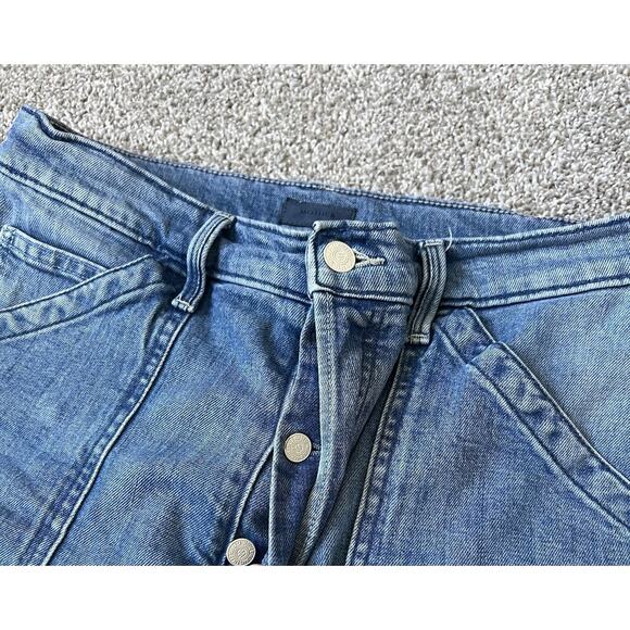 MOTHER Blue Flare & Wide Leg Jeans - Picture 6 of 9